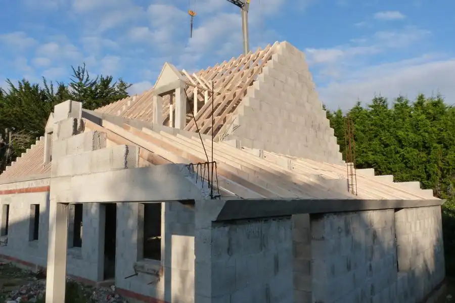 Construction de charpente à Belle Ile en Mer par Stéphane Samzun