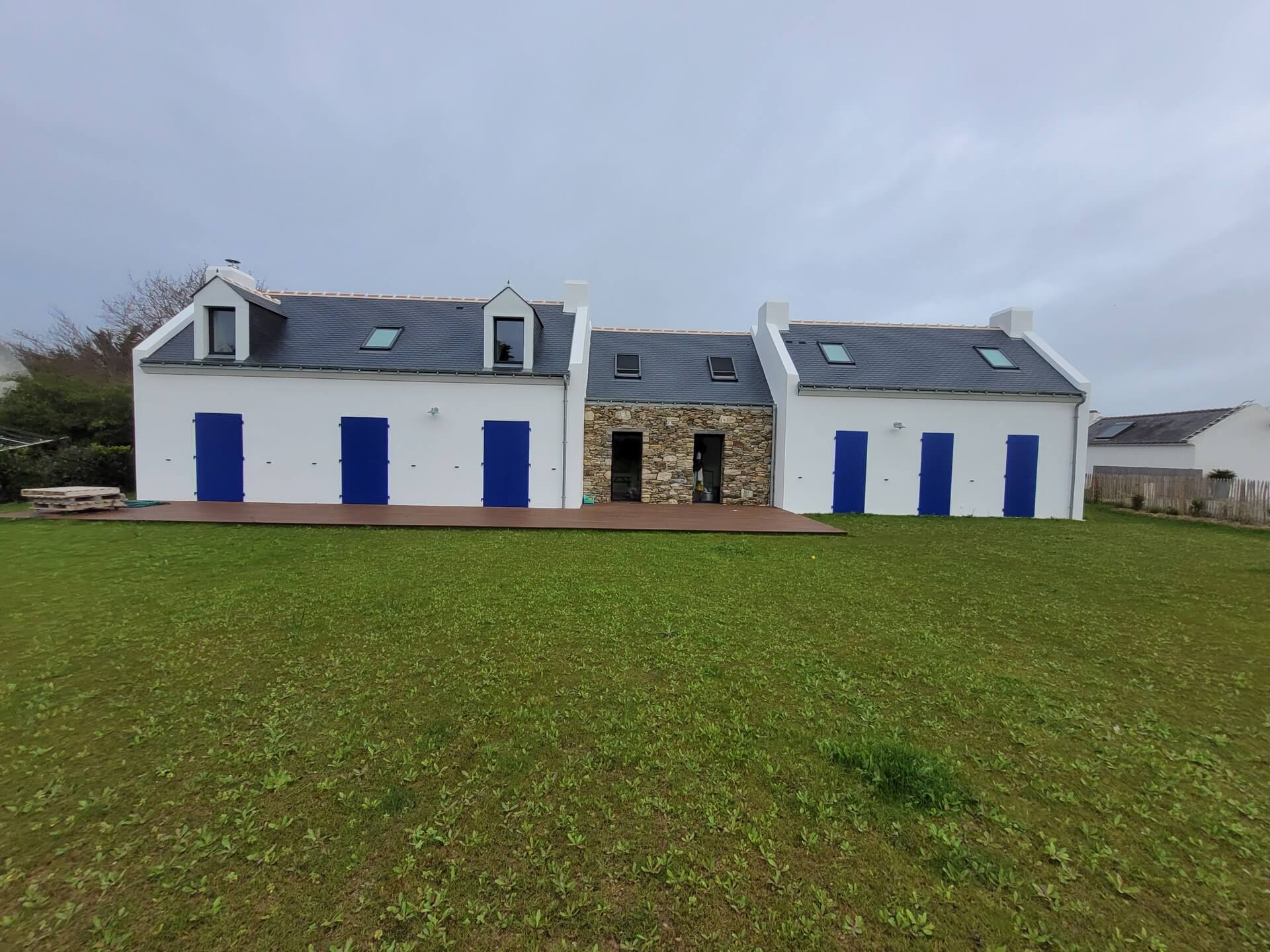Création de terrasse en bois à Belle Ile en Mer par Stéphane Samzun